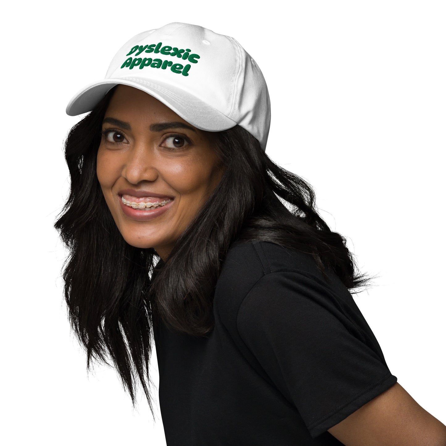 Dyslexic Apparel White Cap