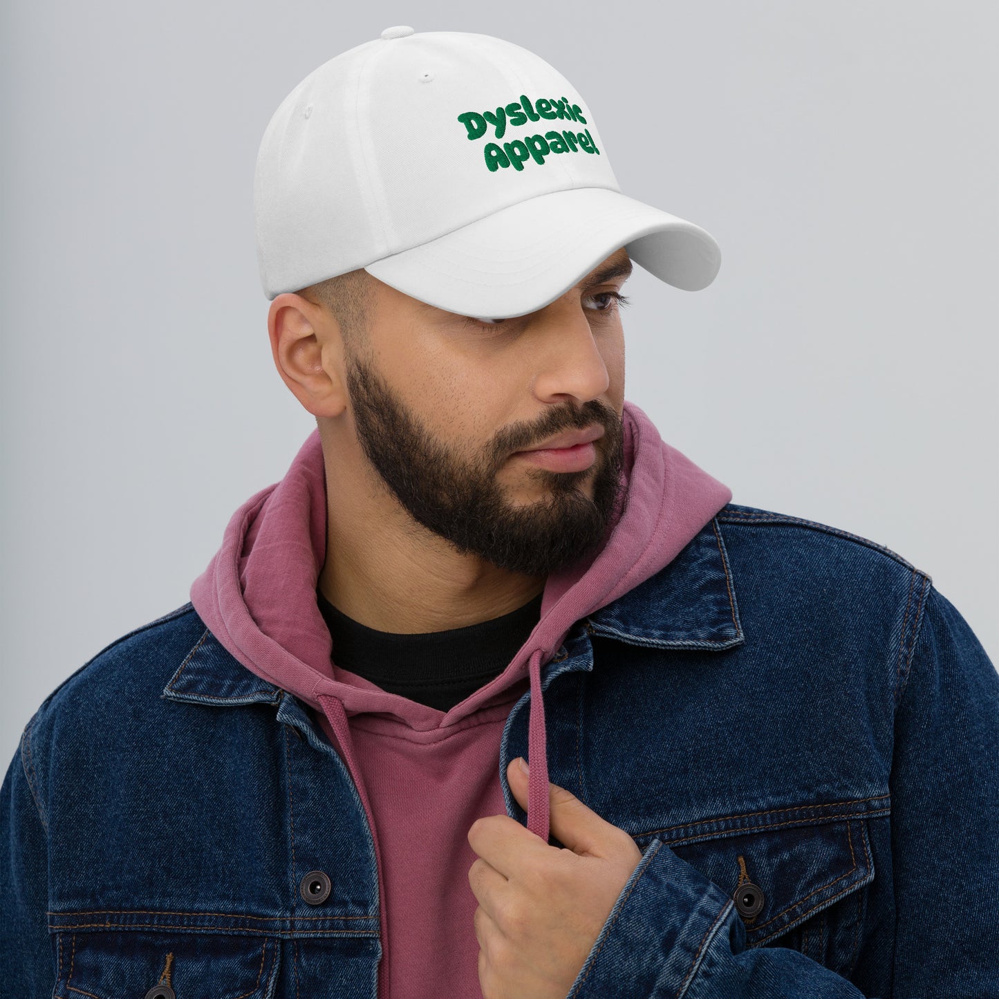 Dyslexic Apparel White Cap